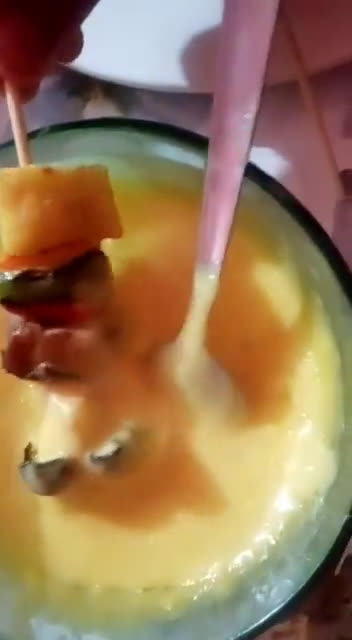 Foto del paso 16 de la receta: Brochetas de pierna de ternera con piña