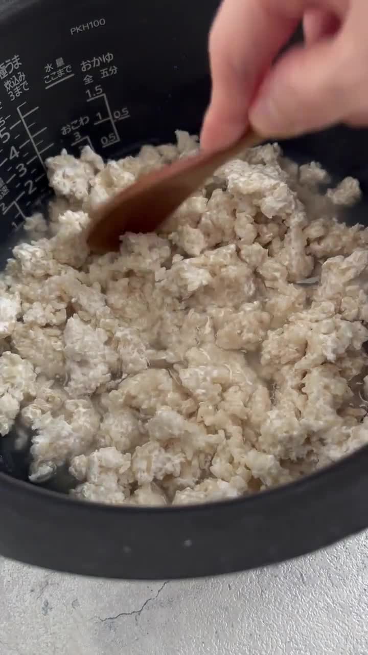 炊飯器の保温機能で作る生米麴甘酒の作り方作り方5写真