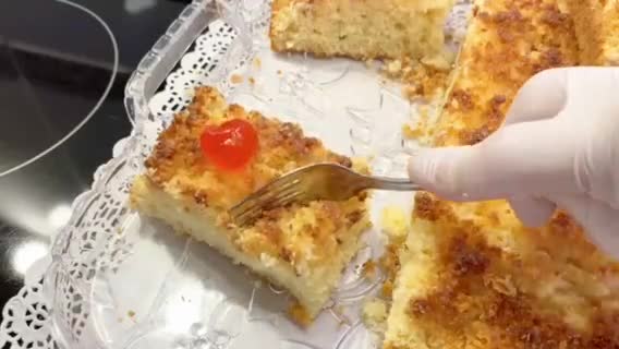 Foto del paso 16 de la receta: Pastel con cobertura de coco y leche condensada