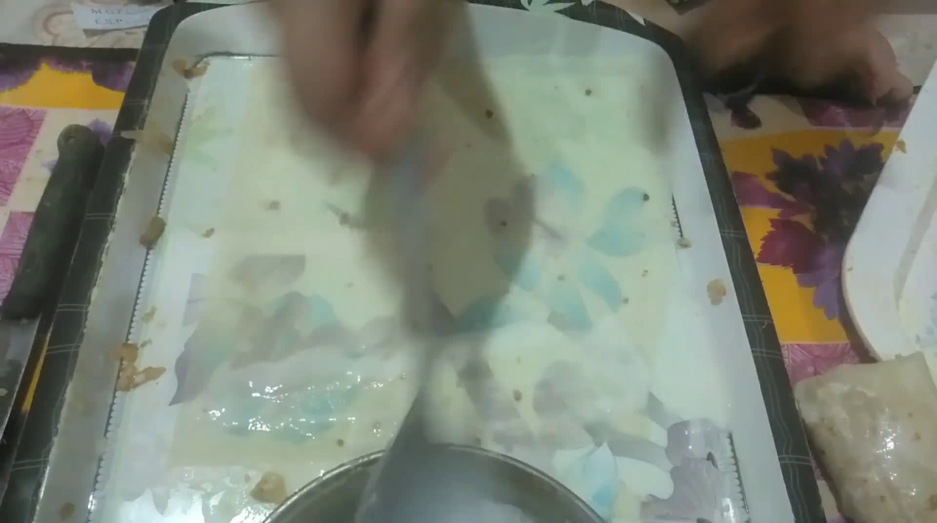A picture of step 7 of Chicken Macaroni Spring Rolls.