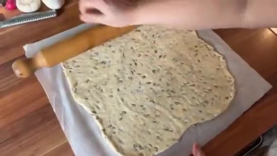 Foto del passaggio 5 della ricetta 24 • Schiacciatine ai semi di girasole