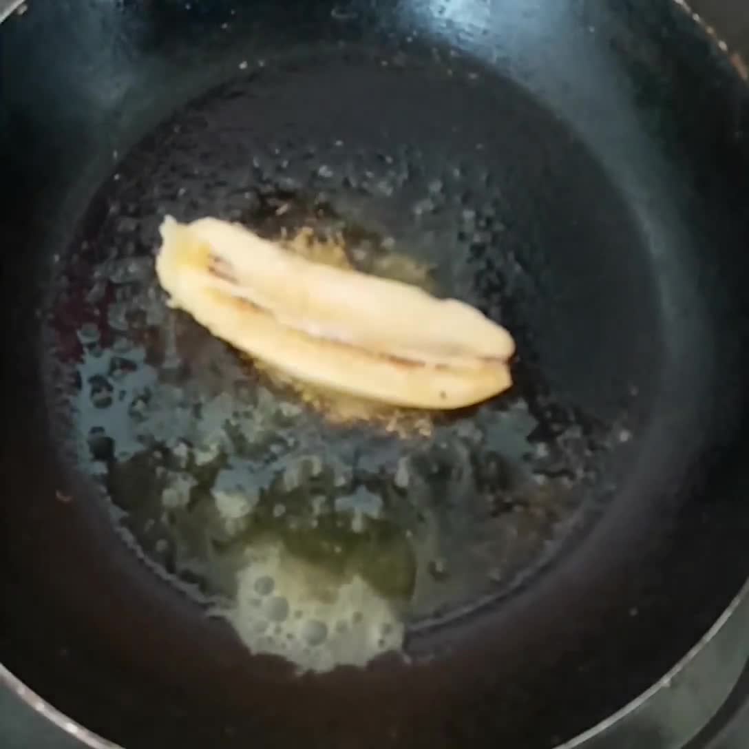 Foto langkah ke 1 dari resep Pisang Bakar Matcha.
