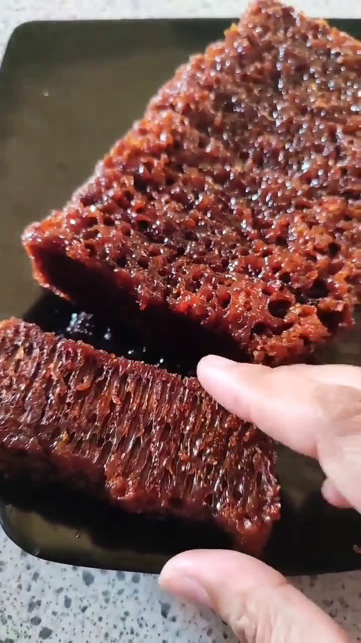 Foto langkah ke 9 dari resep Bolu karamel aka sarang semut anti gagal tanpa oven.
