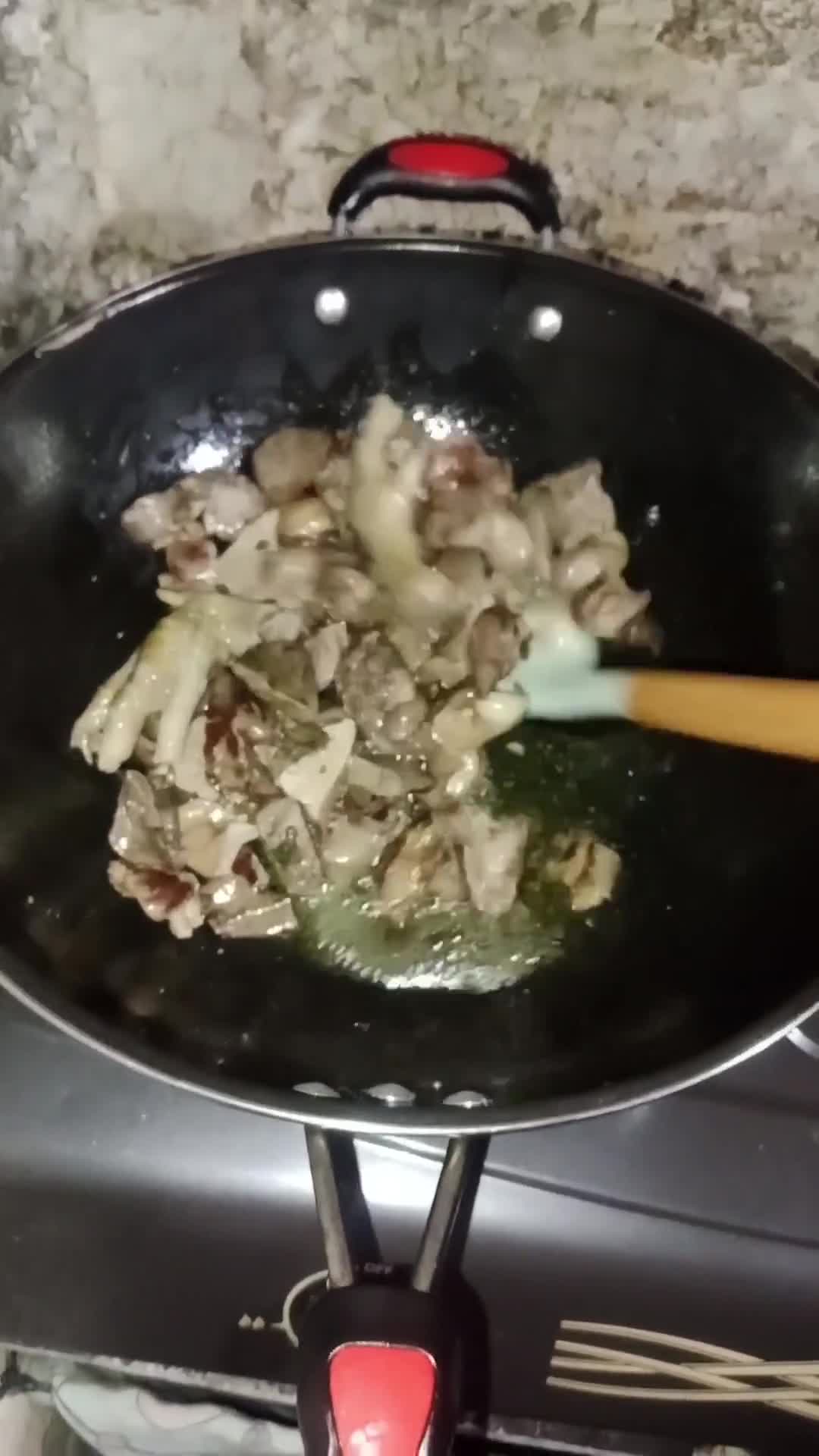 Foto langkah ke 5 dari resep Ati Ampela Bumbu Kecap.