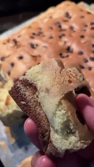 Foto langkah ke 9 dari resep Castella almond chochochip.