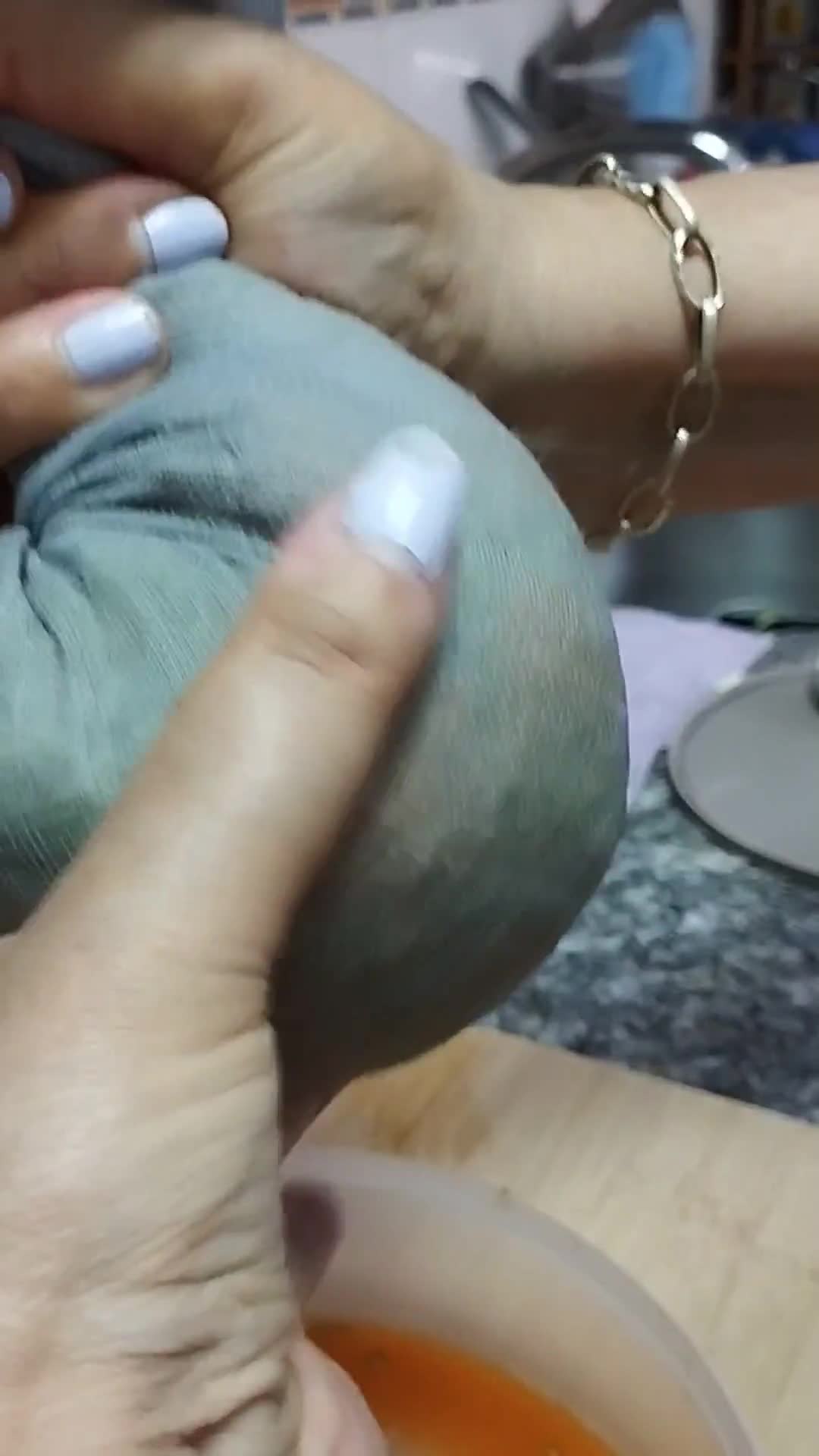 Foto del paso 1 de la receta: Hamburguesas de calabacín, zanahoria y carne