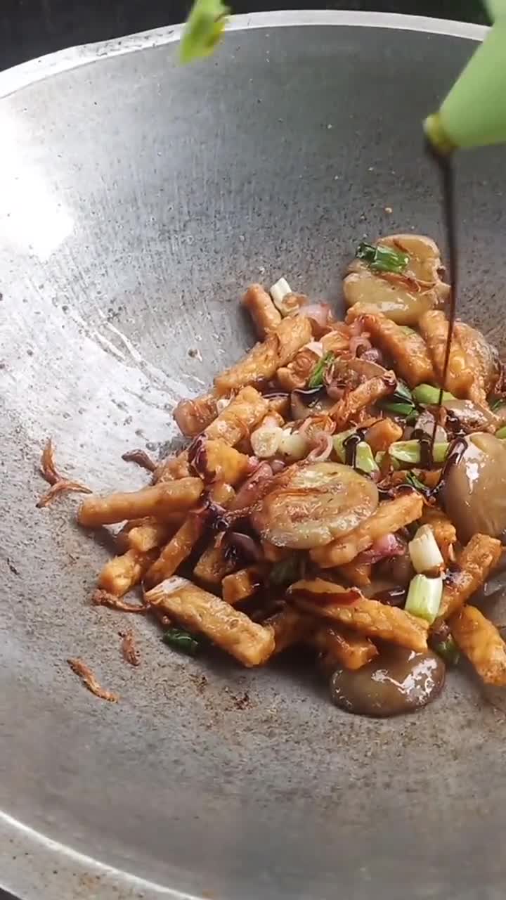 Foto langkah ke 3 dari resep Oseng Tempe Jengkol.