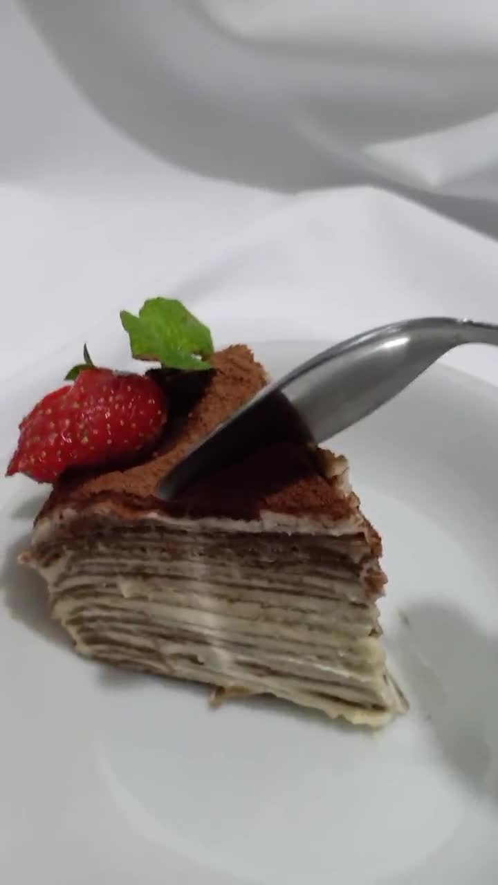 Foto langkah ke 10 dari resep Tiramisu Miles Crepes.