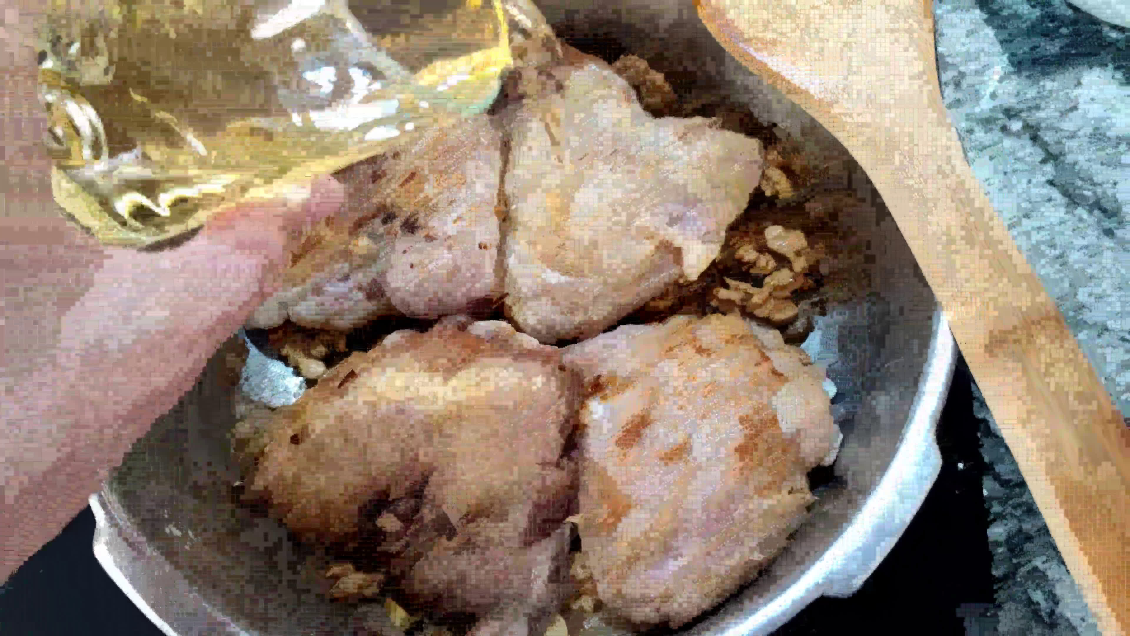 Foto del paso 4 de la receta: Guiso de pollo con nueces