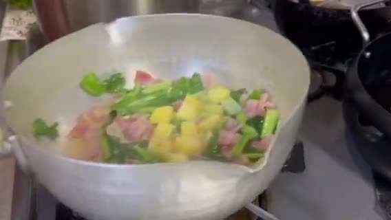 とーちゃん特製！彩野菜のオイルパスタ作り方5写真