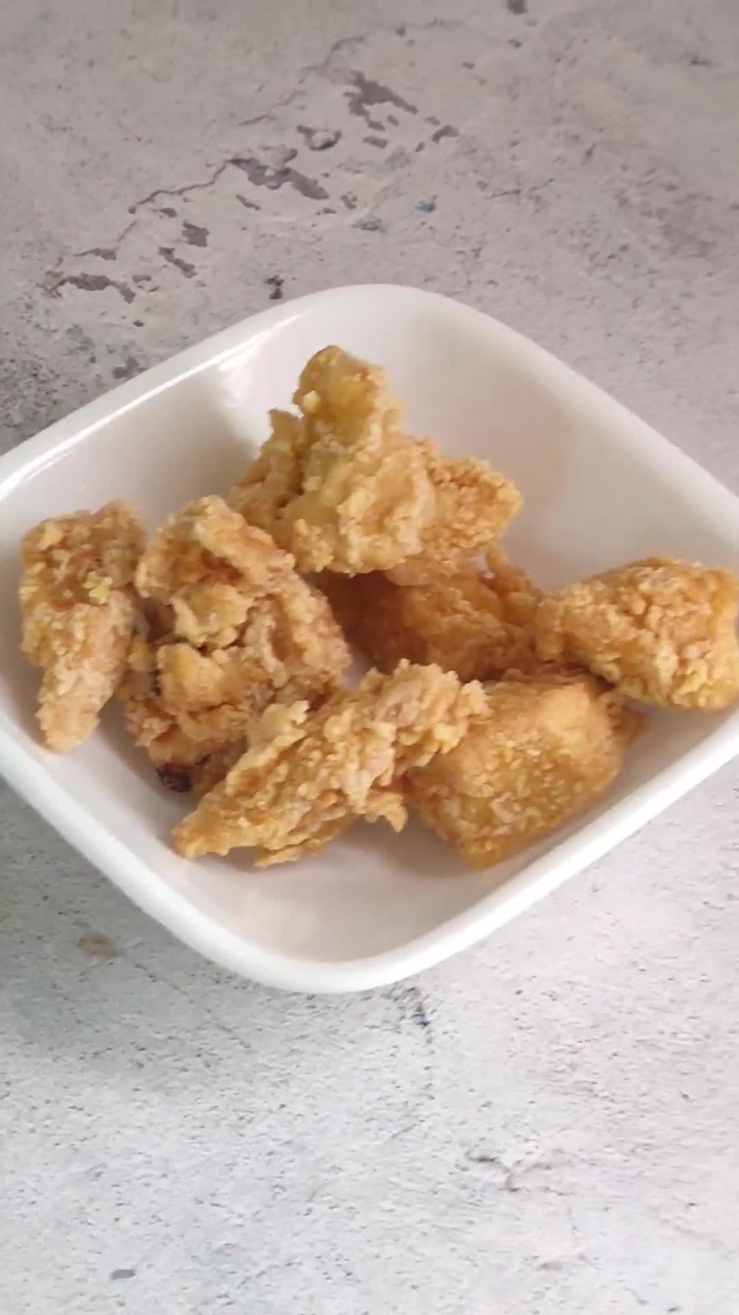 Gambar langkah 8 resipi Ayam Gunting.