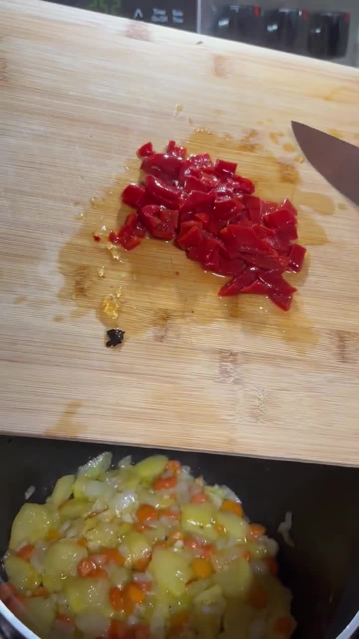 A picture of step 5 of White bean stew!.