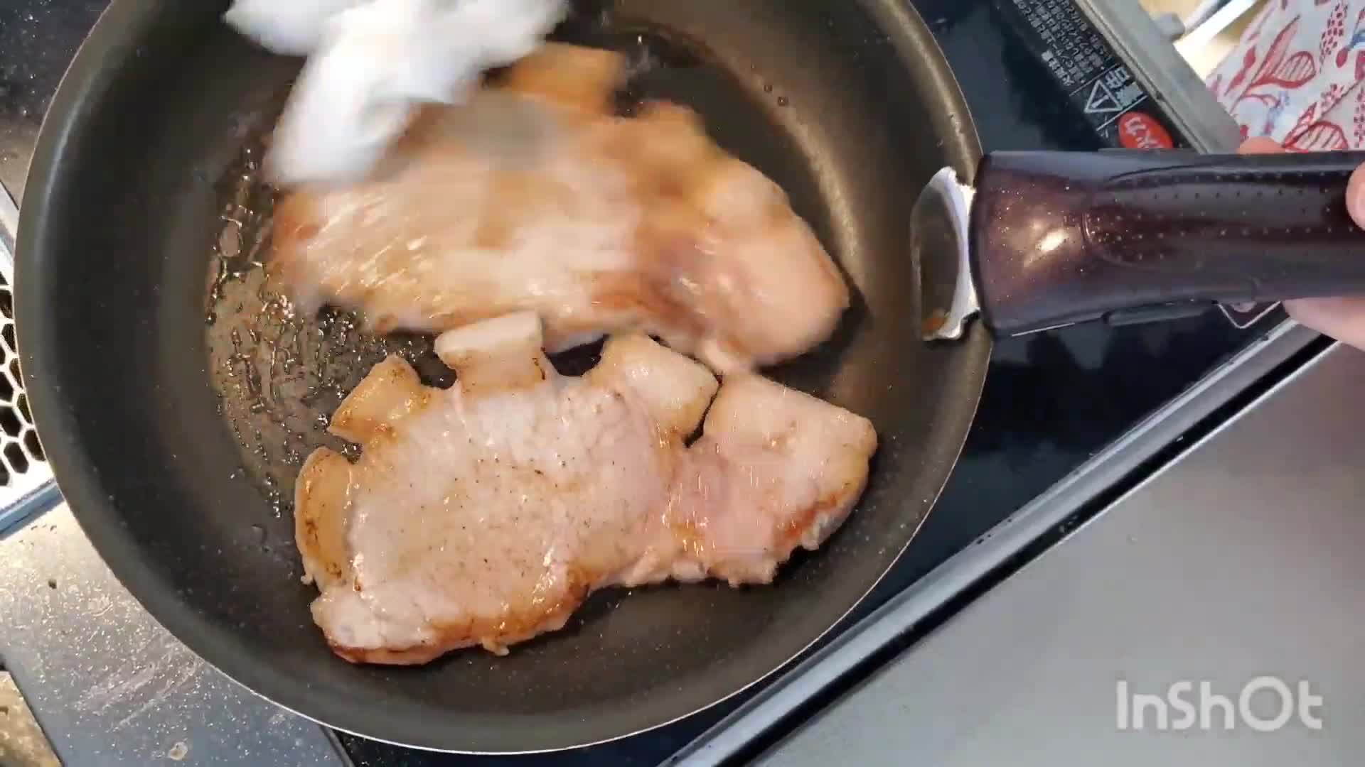 ガーリックみそのポークソテー作り方5写真