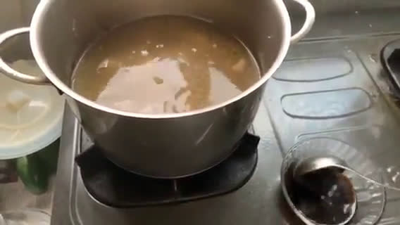 Foto langkah ke 6 dari resep Nasi Tim versi Rice Cooker.