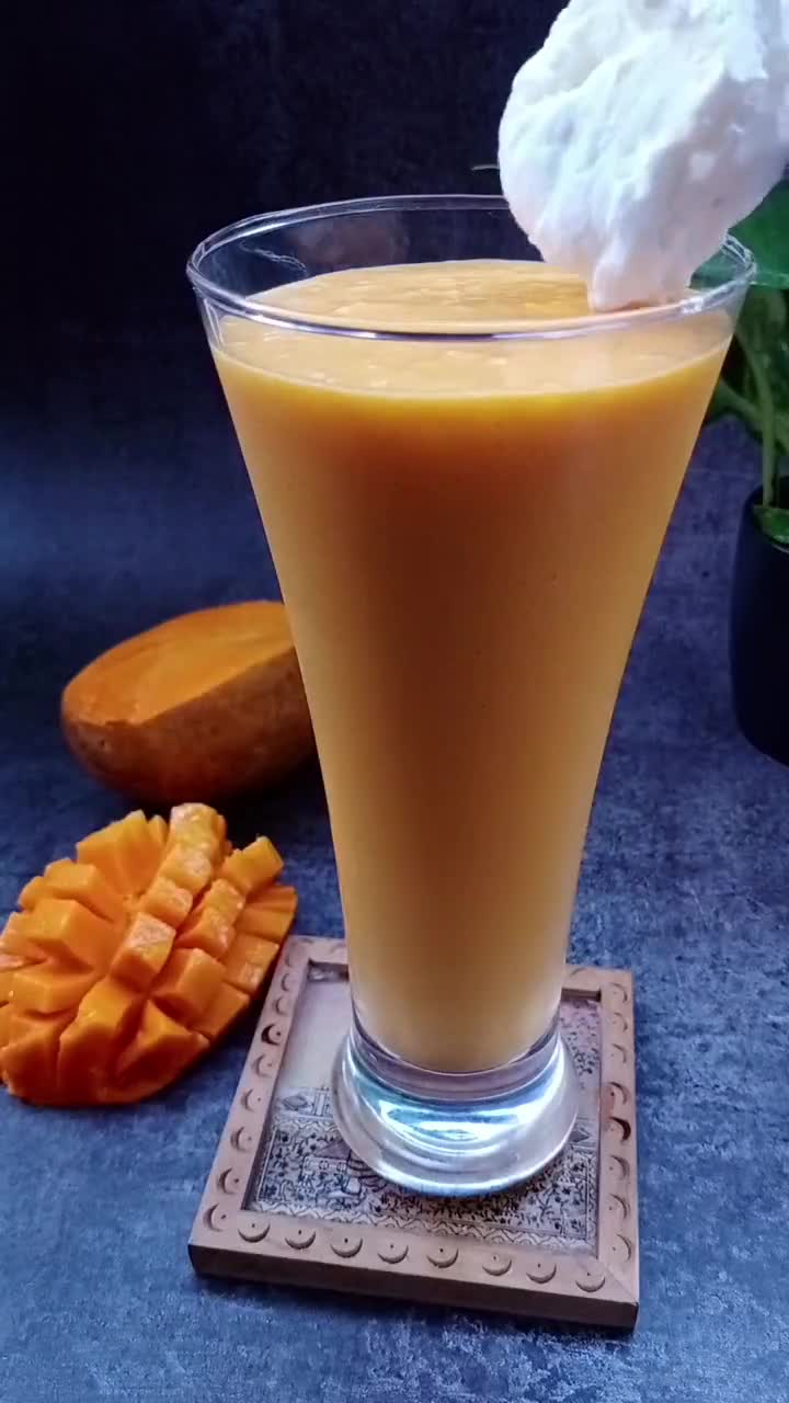 पुनेरी मैंगो मस्तानी (puneri mango mastani recipe in Hindi) रेसिपी चरण 3 फोटो