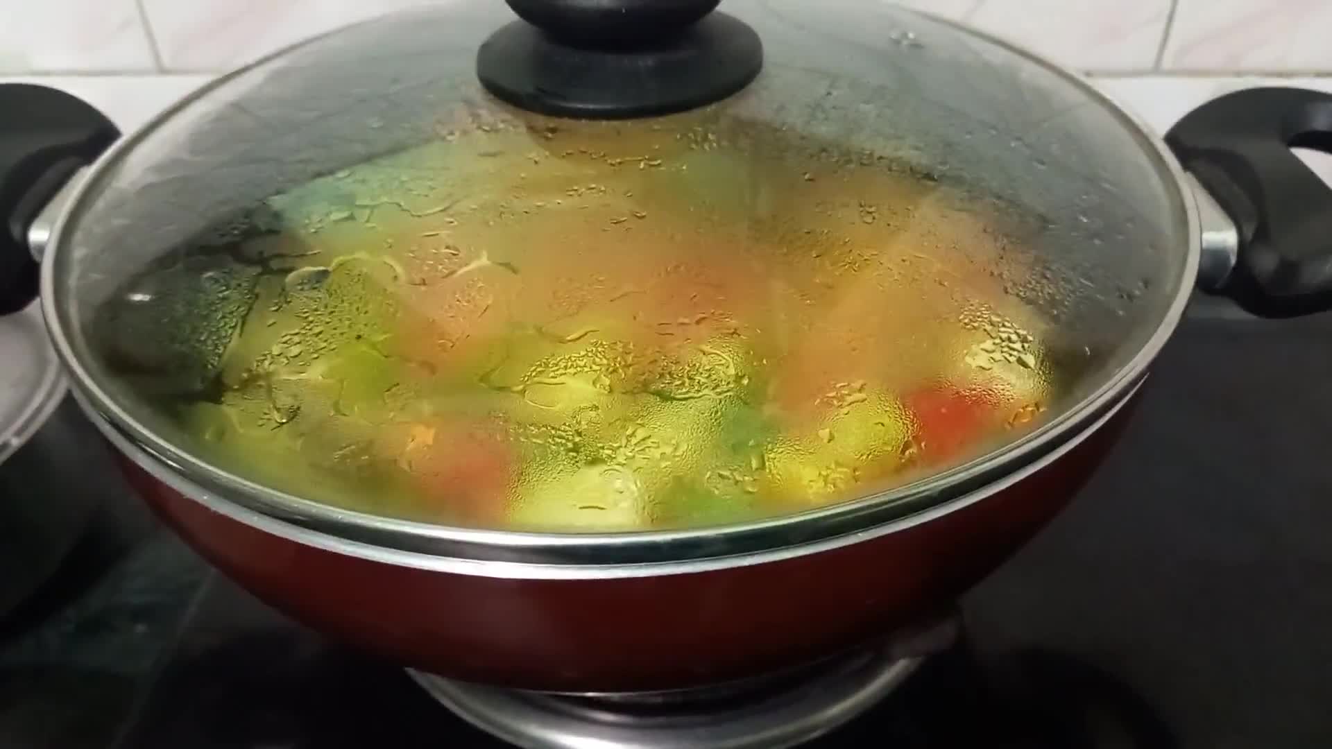 सांबर इन कड़ाही (Sambar in kadahi recipe in hindi) रेसिपी चरण 3 फोटो