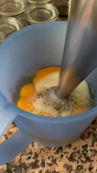 Foto del paso 2 de la receta Flan de huevo a baja temperatura 🍳 🍮