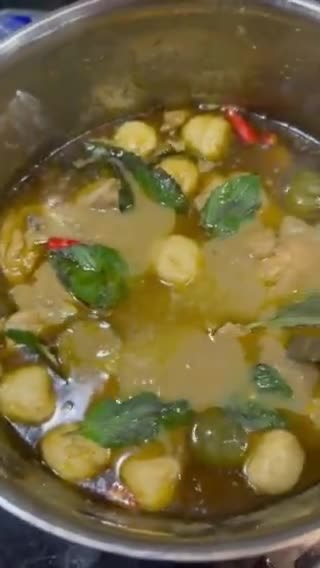 รูปขั้นตอนการทำที่ 6 ของ เขียวหวานแกงไก่