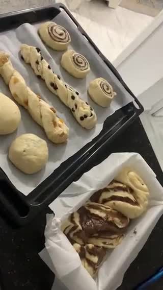 Une image de l'étape 4 de Babka au chocolat (brioche polonaise).