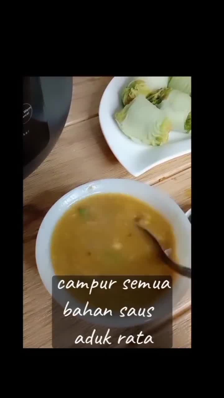 Foto langkah ke 4 dari resep Sawi putih gulung isi ayam.
