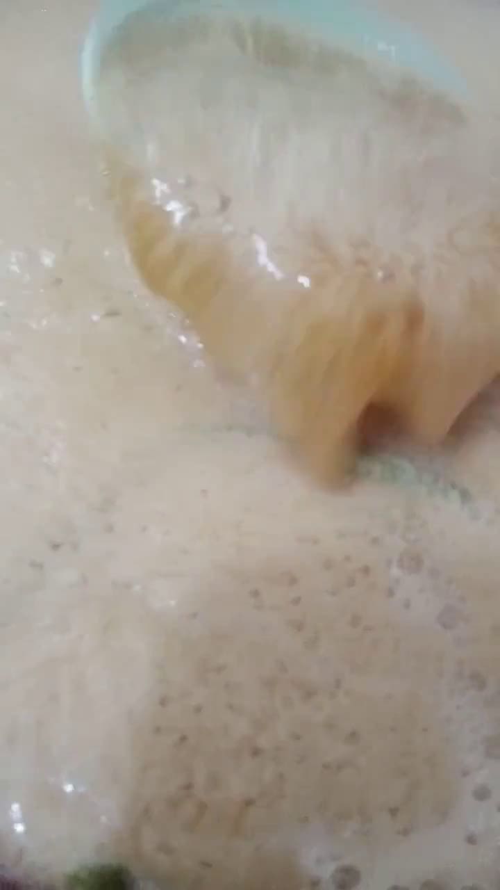 Gambar langkah 5 resipi Agar-agar Lumut Gula Kabung.