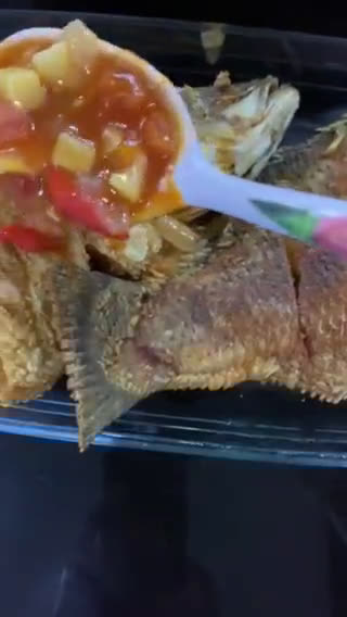 Gambar langkah 4 resipi Siakap 3 rasa.