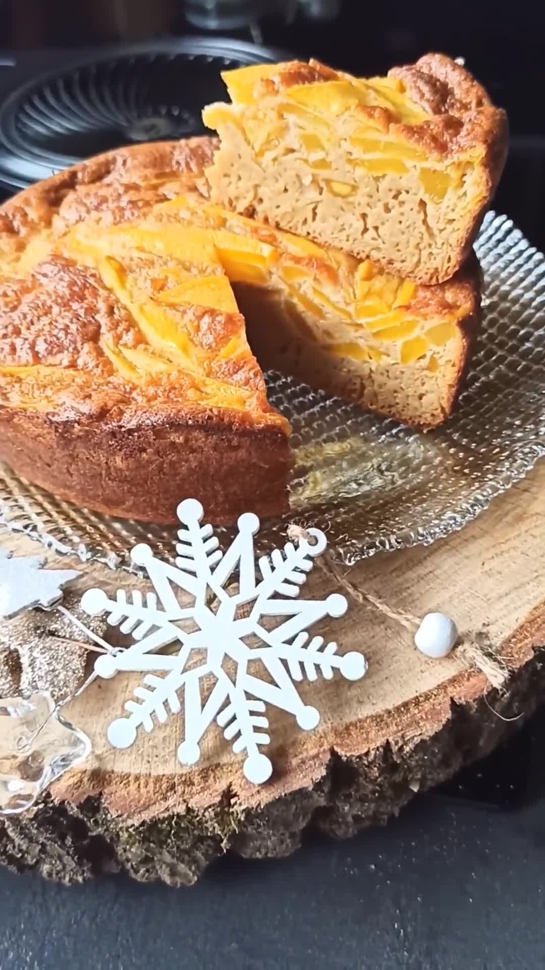 Une image de l'étape 2 de Gâteau à la mangue.