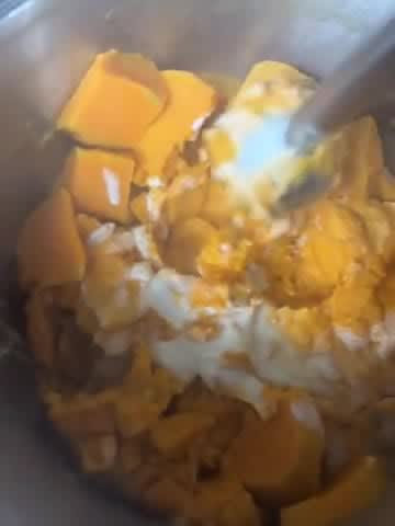 Une image de l'étape 2 de Parmentier de patate douce à l’air fryer.