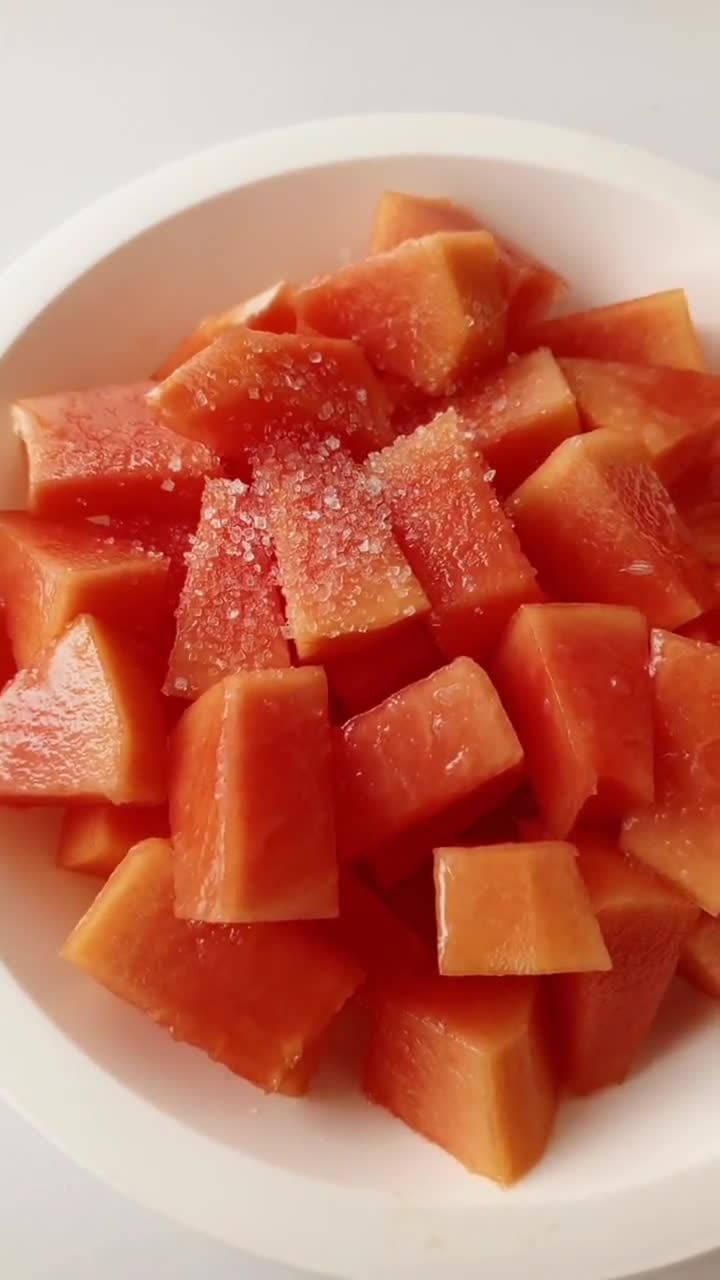 Foto langkah ke 2 dari resep Salad Pepaya Jeruk Nipis.