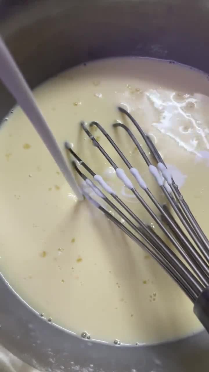 صورة لخطوة 3 من وصفة Heavy flan كريم كراميل ثقيل بالفرن
