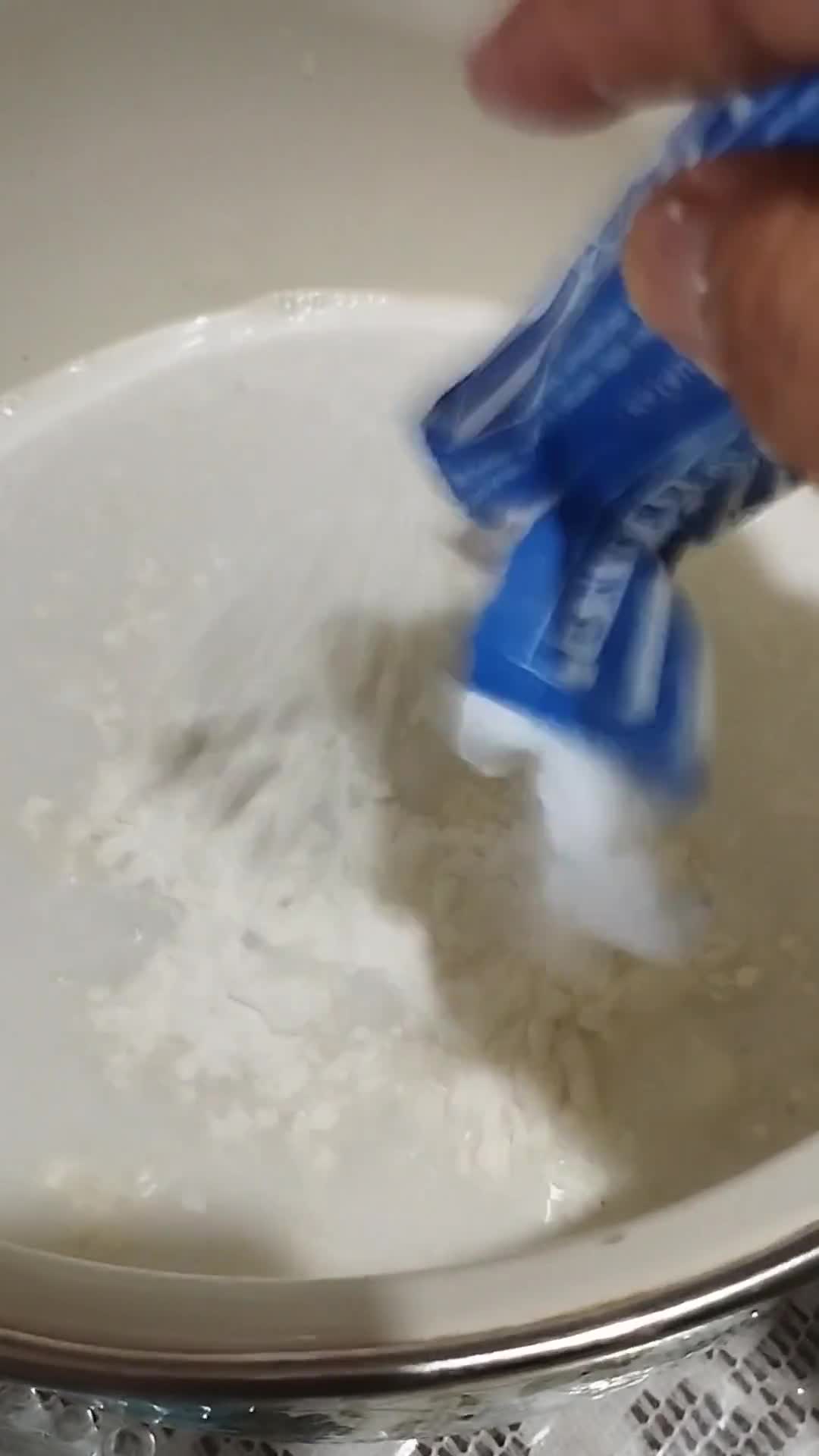 Foto langkah ke 3 dari resep Nagasari Nangka Tepung Hunkwe.