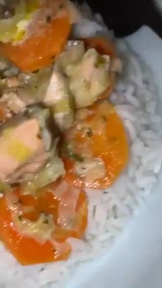 Une image de l'étape 6 de Blanquette de saumon.
