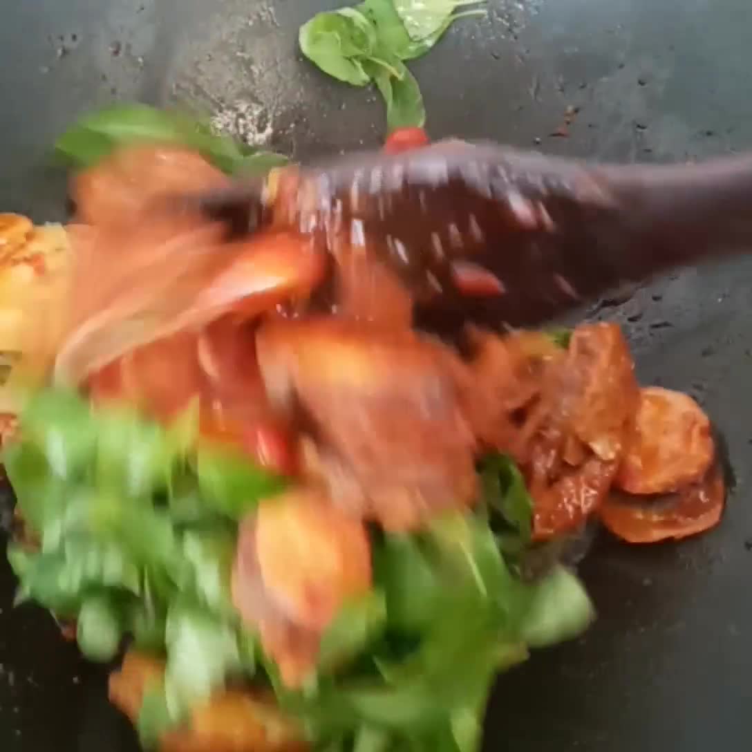 Foto langkah ke 5 dari resep Terong Raos Kemangi.