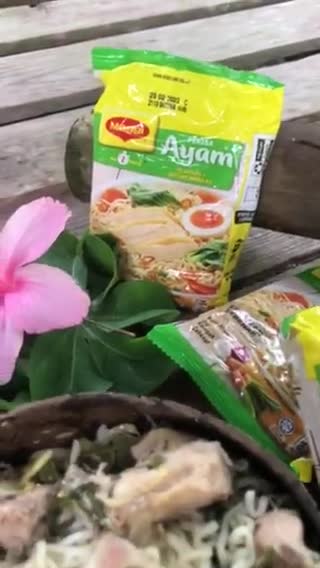 Gambar langkah 13 resipi Manok Pansoh Maggi.