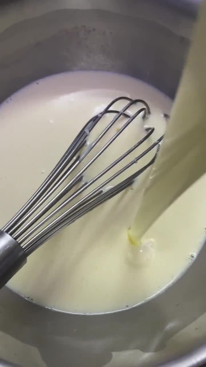صورة لخطوة 3 من وصفة Heavy flan كريم كراميل ثقيل بالفرن