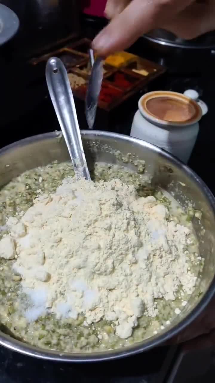 A picture of step 5 of No Onion No Garlic Vati Dal Vada.