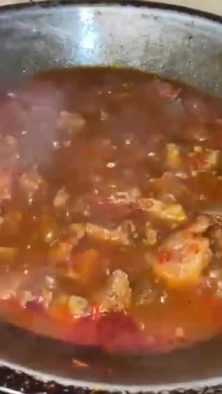 Foto langkah ke 5 dari resep Oseng daging kambing kecap pedas.