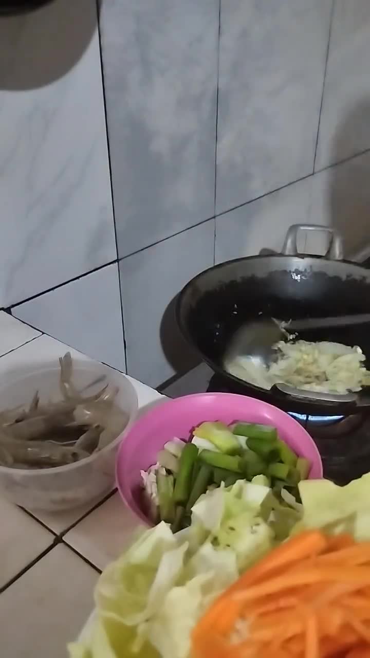 Foto langkah ke 2 dari resep Jjamppong 짬뽕.