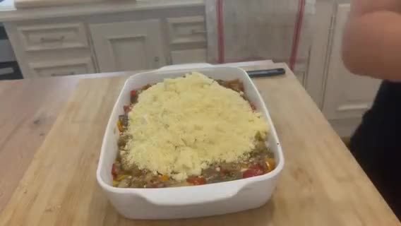 Une image de l'étape 8 de Crumble de légumes du jardin.