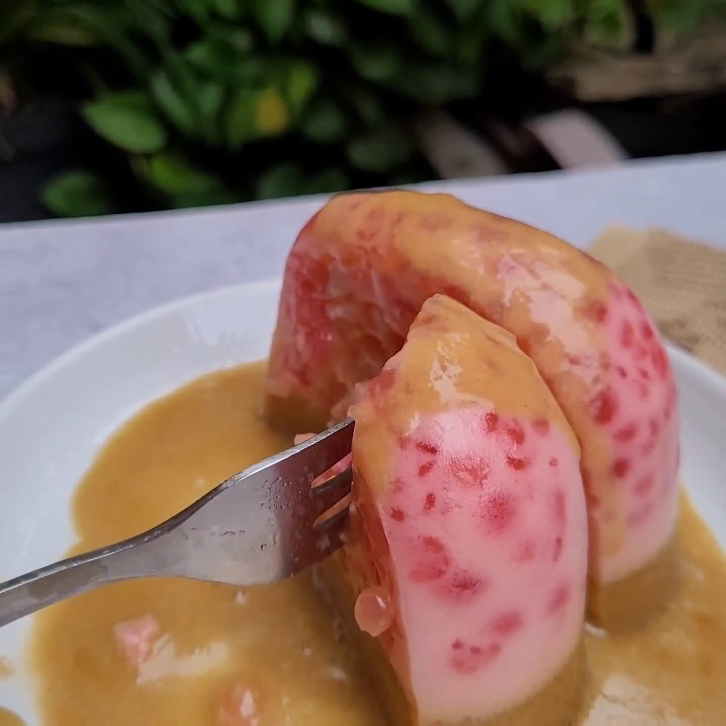 Foto langkah ke 13 dari resep 245. Puding Mutiara Vla Gula Merah.