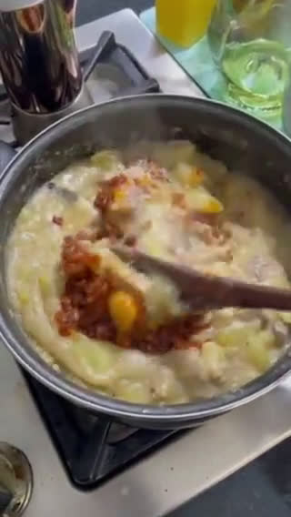Foto del paso 5 de la receta: Locro de papa y pecho de res