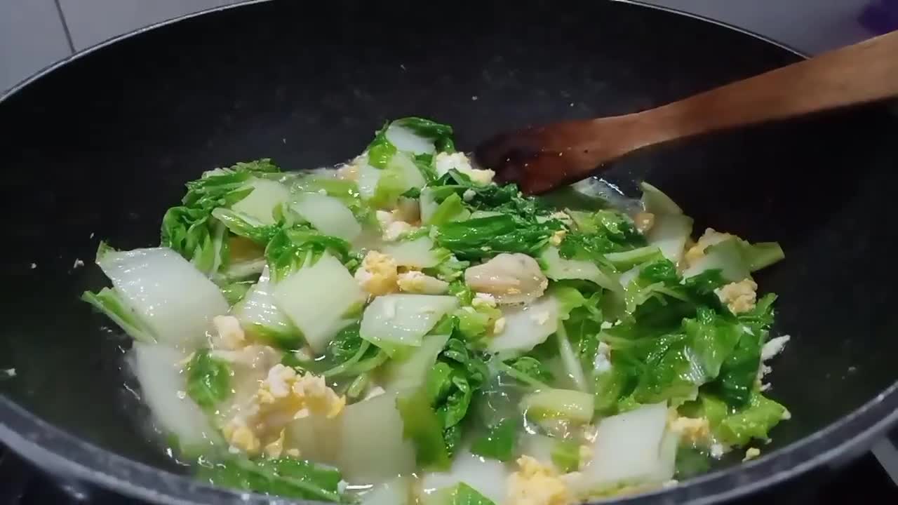 Foto langkah ke 2 dari resep Ca Sawi putih telur.