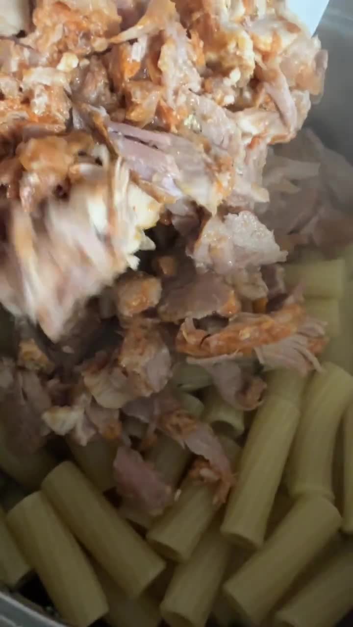 Foto del paso 5 de la receta: Tortiglioni con pulled pork