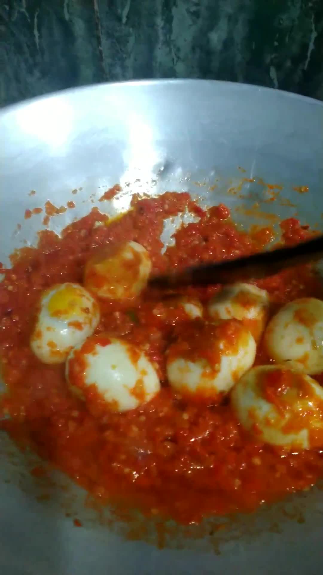 Foto langkah ke 5 dari resep Telur Balado.