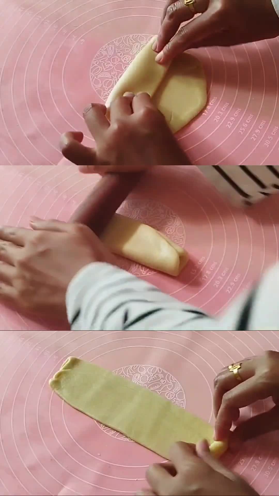 Foto langkah ke 5 dari resep Bolen Lilit Tape Keju.