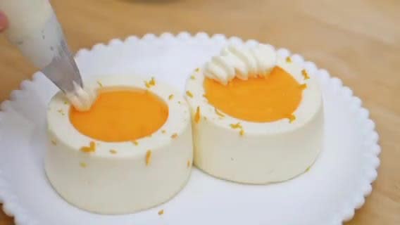 Foto langkah ke 6 dari resep Cheese Cream Pudding Mousse (Cookpad Birthday Edition).