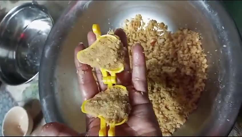 चूरमा मोदक रेसिपी चरण 8 फोटो