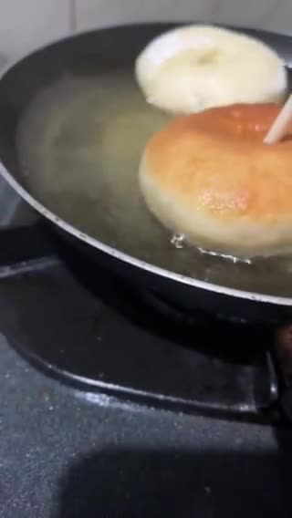 Foto langkah ke 8 dari resep DONUT KENTANG AUTOLISIS ANTI GAGAL (Asal Sabar).