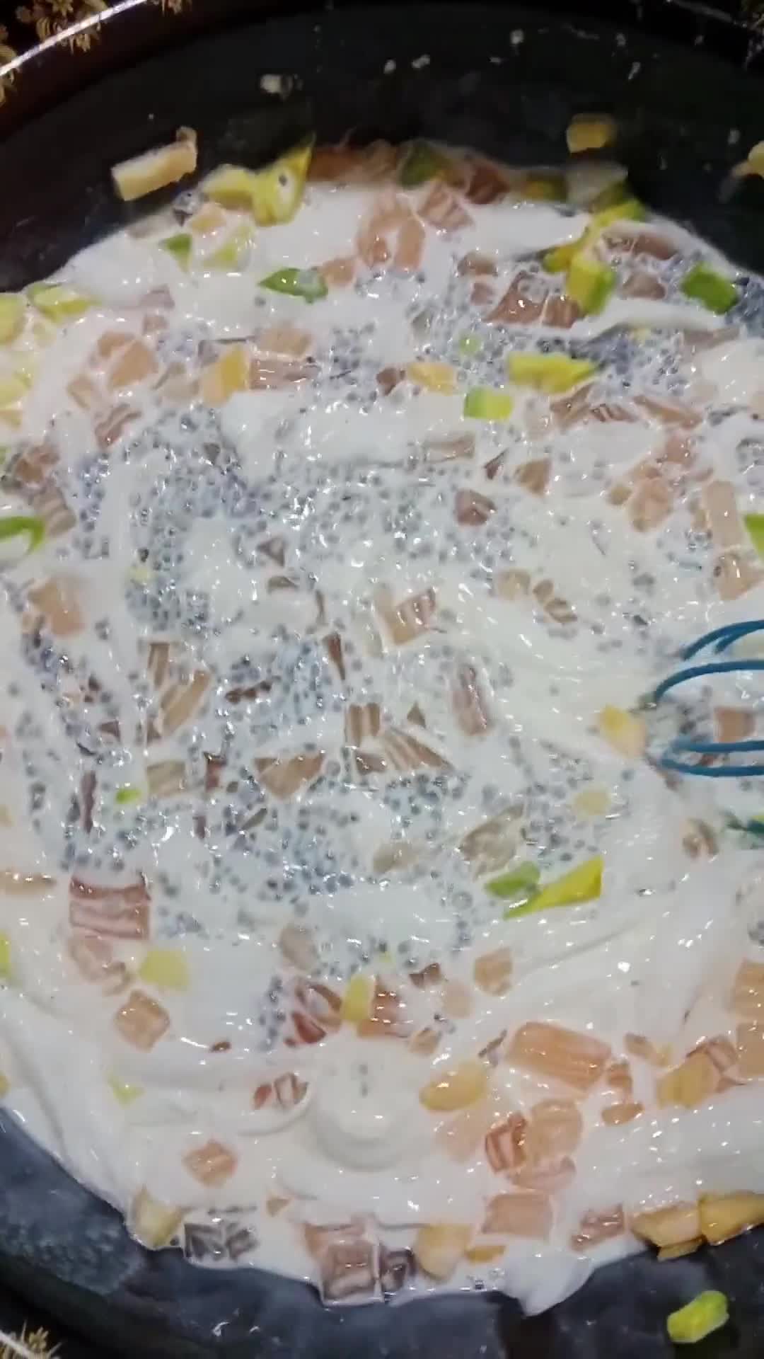 Foto langkah ke 4 dari resep Es Teller Kuah kental Ekonomis.