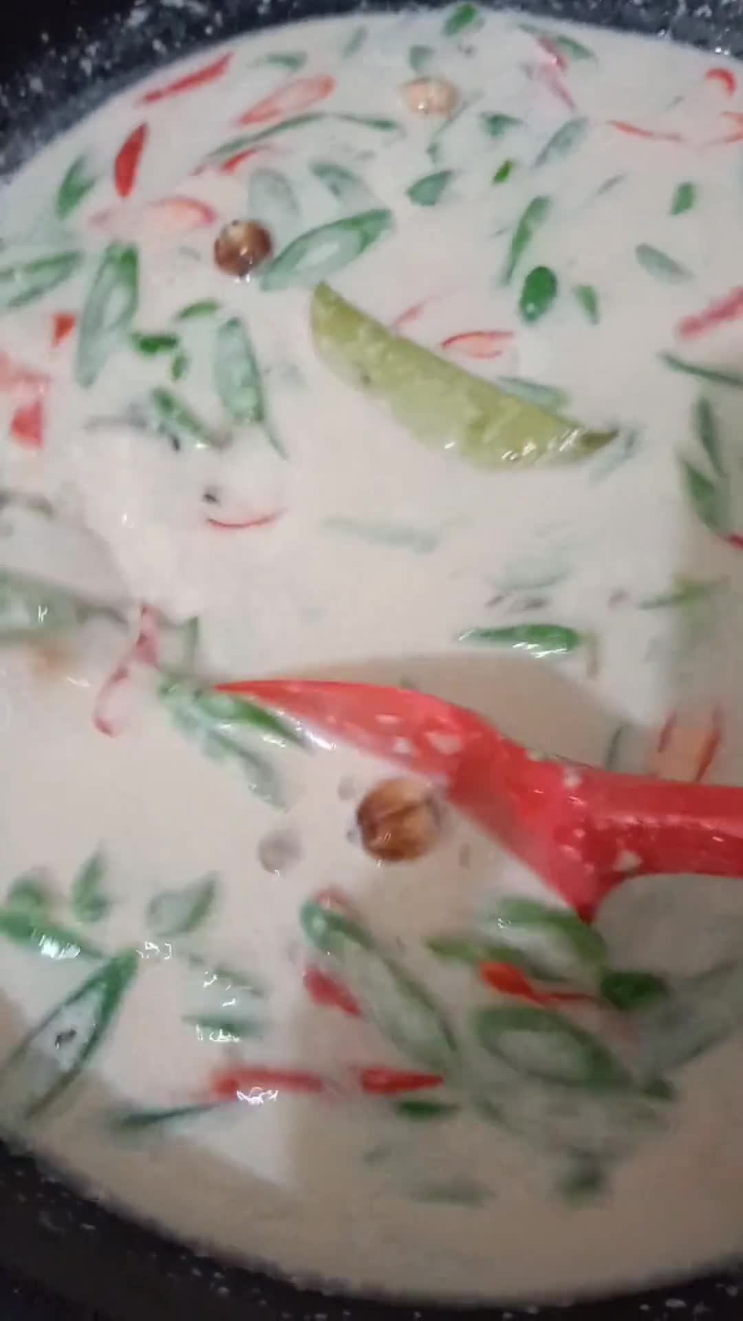 Foto langkah ke 4 dari resep ❤️🐔Tumis Ati Ampela Buncis Santan🥥.